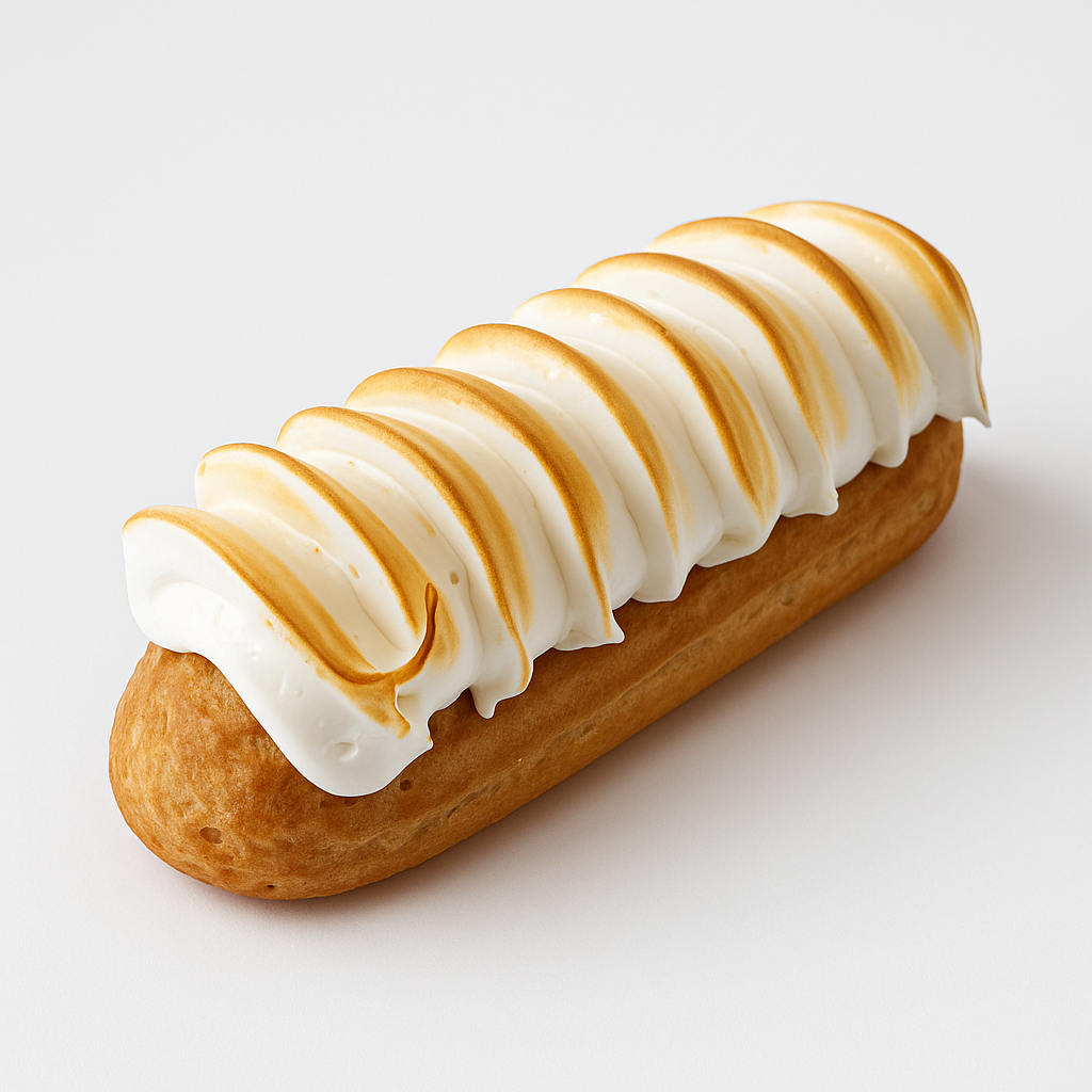 Eclair Yuzu Meringue