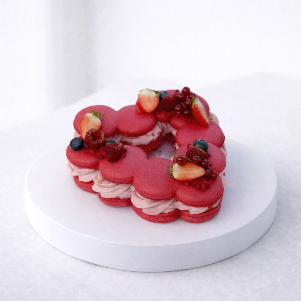 Macaron heart
